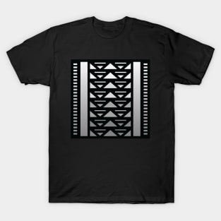 “Dimensional Flow” - V.1 Grey - (Geometric Art) (Dimensions) - Doc Labs T-Shirt